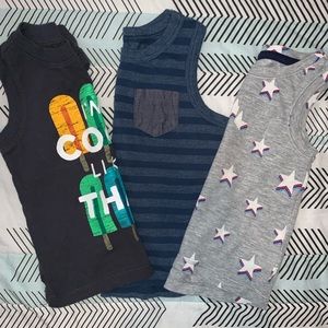 Bundle of toddler tank tops